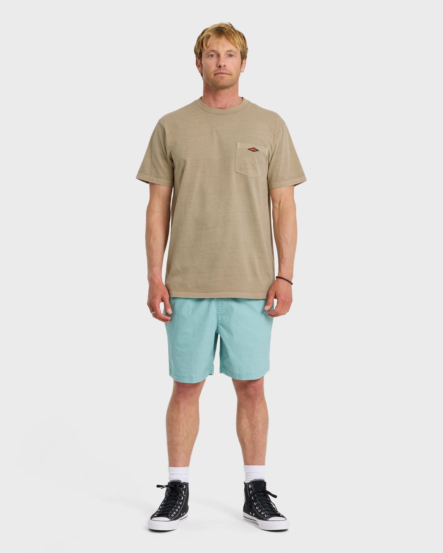 Saltwater Pigment-Dyed Short Sleeve Pocket Tee - Seneca Rock
