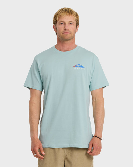 Hi Tube Time Classic Short Sleeve T-Shirt - Blue Haze