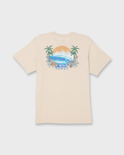 Hi Tube Time Classic Short Sleeve T-Shirt - Bone White