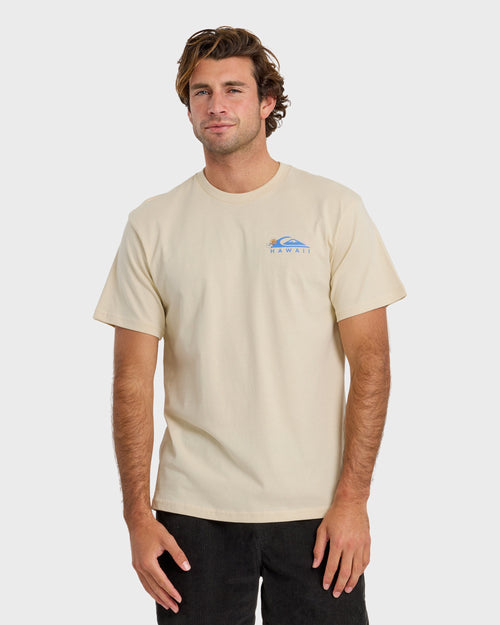 Hi Tube Time Classic Short Sleeve T-Shirt - Bone White