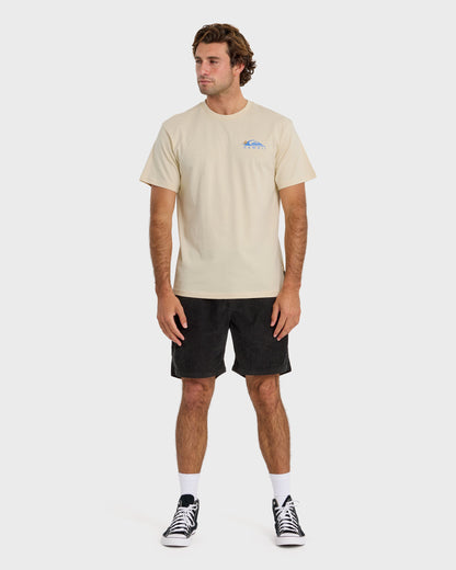 Hi Tube Time Classic Short Sleeve T-Shirt - Bone White