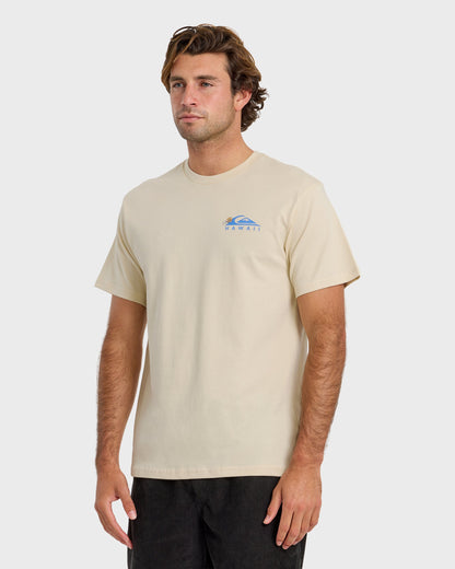 Hi Tube Time Classic Short Sleeve T-Shirt - Bone White