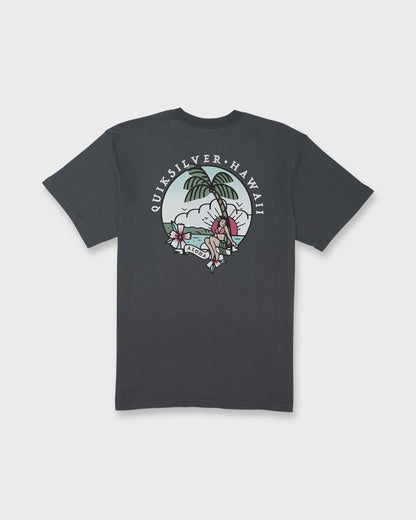 HI Hula Sunset T-Shirt - Iron Gate
