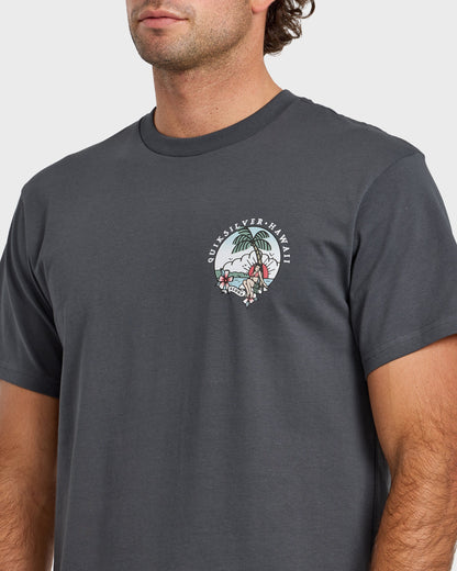 HI Hula Sunset T-Shirt - Iron Gate