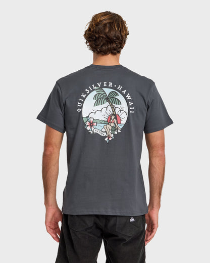 HI Hula Sunset T-Shirt - Iron Gate
