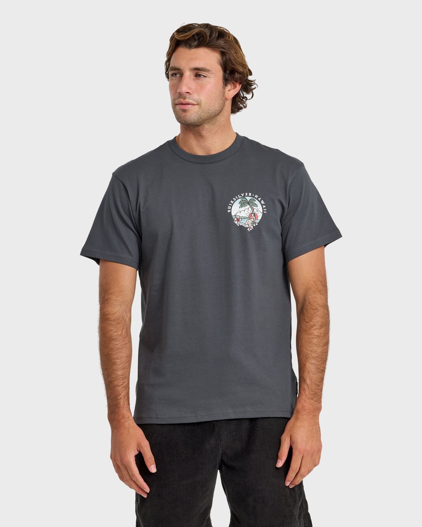 HI Hula Sunset T-Shirt - Iron Gate