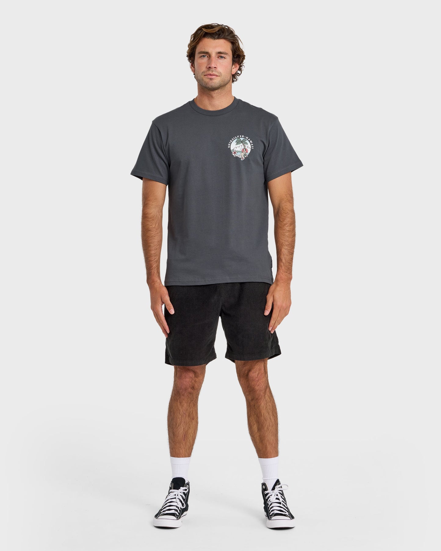 HI Hula Sunset T-Shirt - Iron Gate