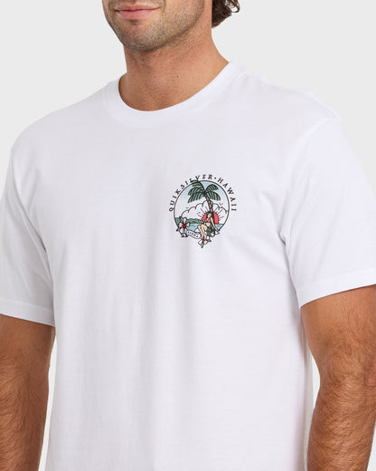HI Hula Sunset T-Shirt - White