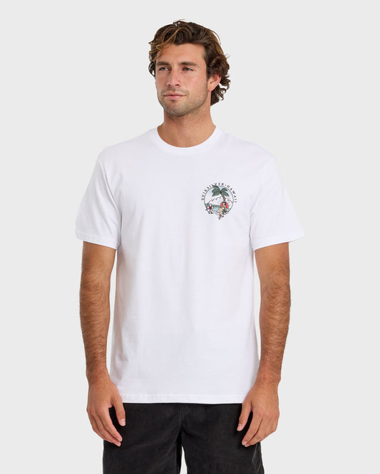 HI Hula Sunset T-Shirt - White
