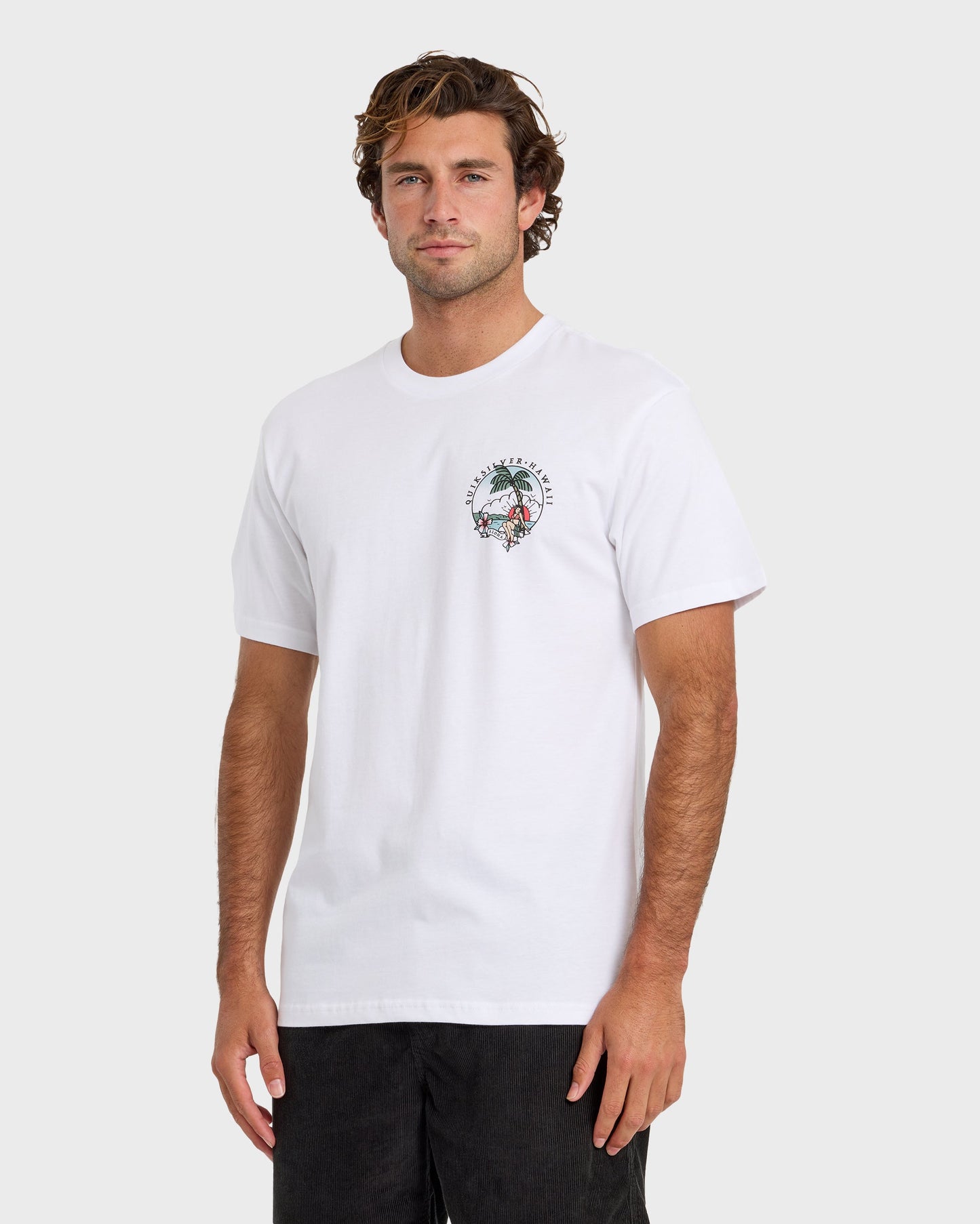 HI Hula Sunset T-Shirt - White