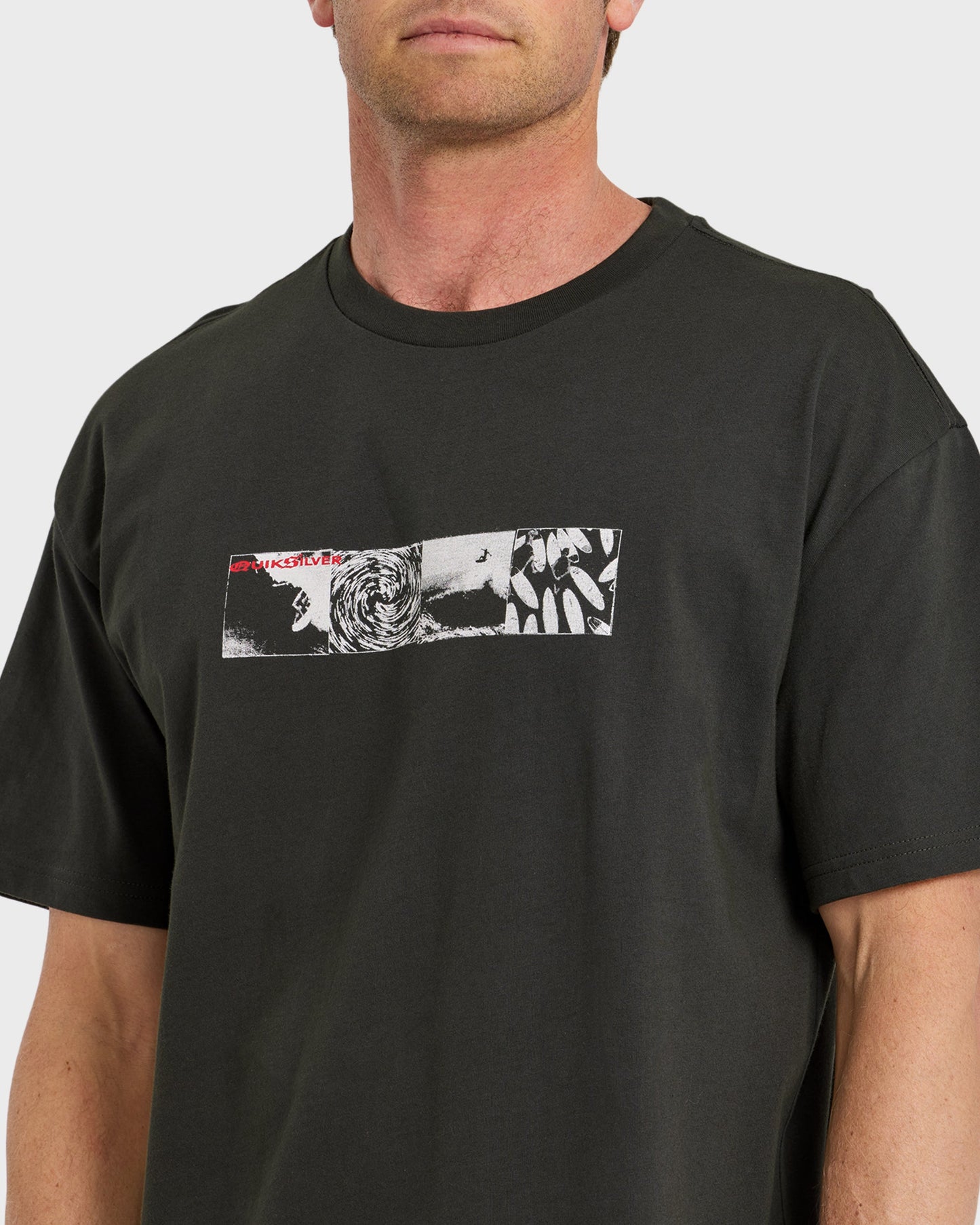 Vortex Mercury Oversized Heavyweight Short Sleeve T-Shirt - Phantom