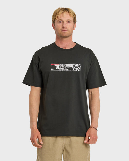 Vortex Mercury Oversized Heavyweight Short Sleeve T-Shirt - Phantom