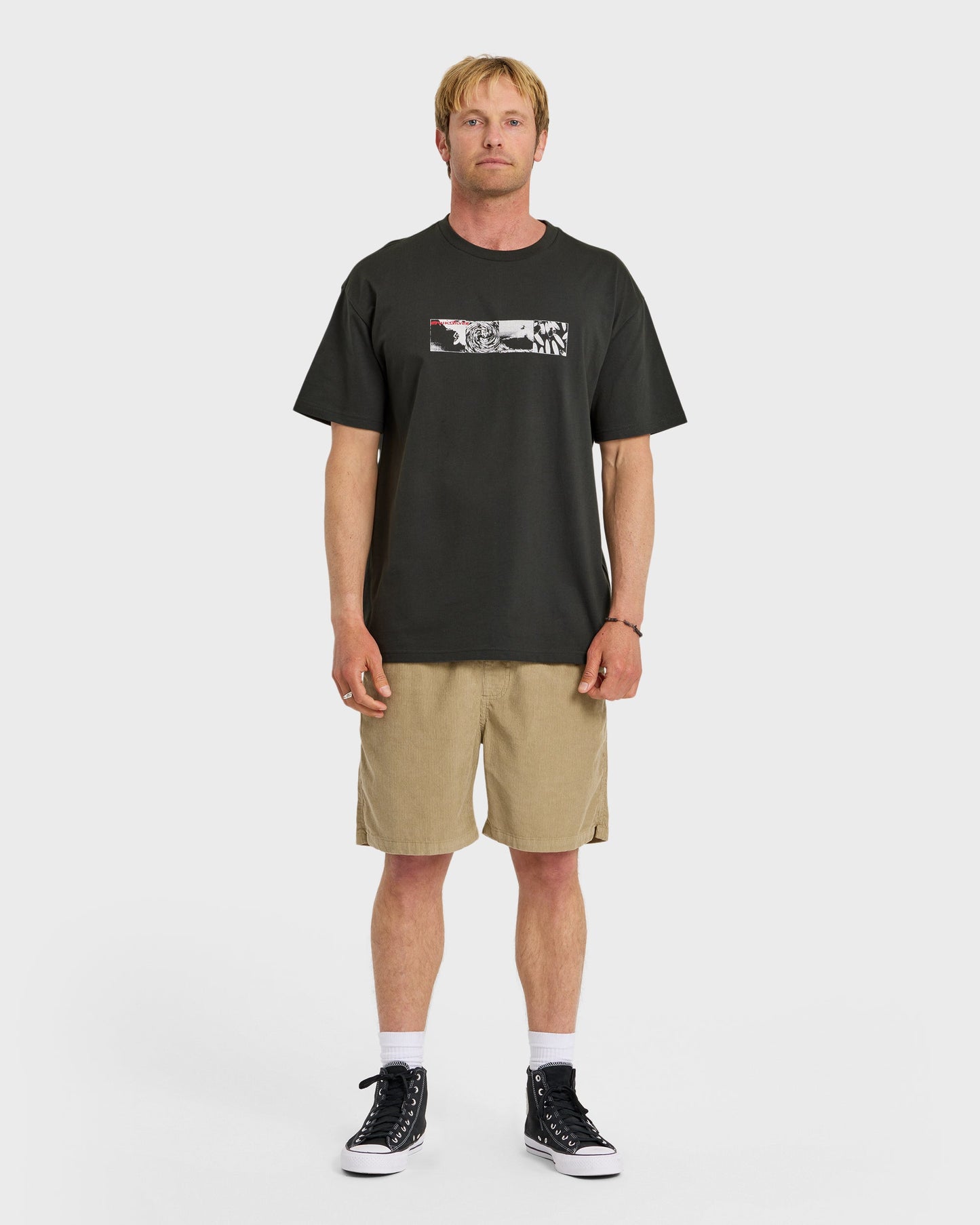 Vortex Mercury Oversized Heavyweight Short Sleeve T-Shirt - Phantom