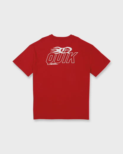 Stacked Mercury Oversized Heavyweight Short Sleeve T-Shirt - Salsa