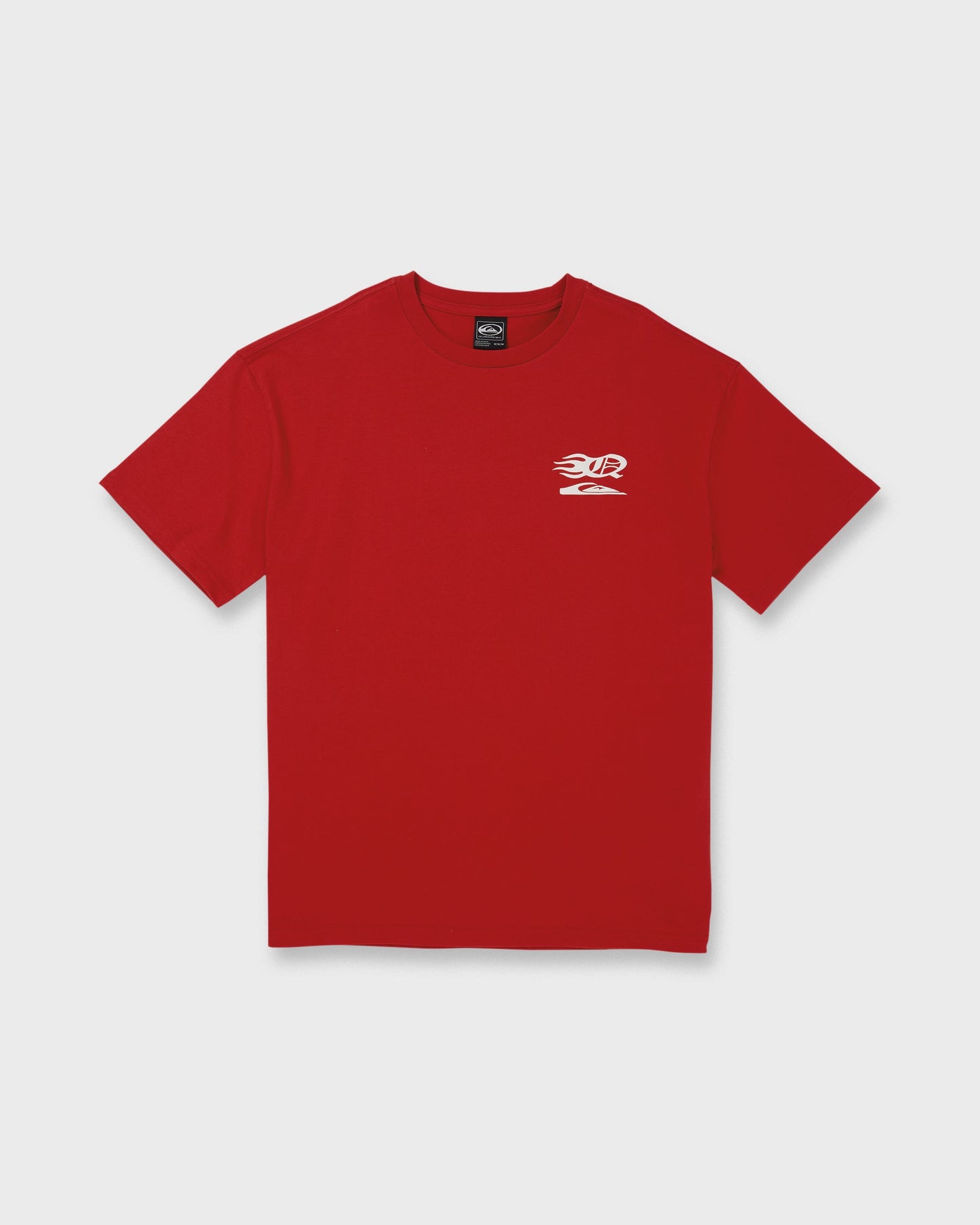 Stacked Mercury Oversized Heavyweight Short Sleeve T-Shirt - Salsa