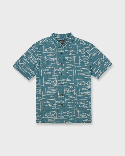 Waterman Topanga Short Sleeve Shirt - Tapestry