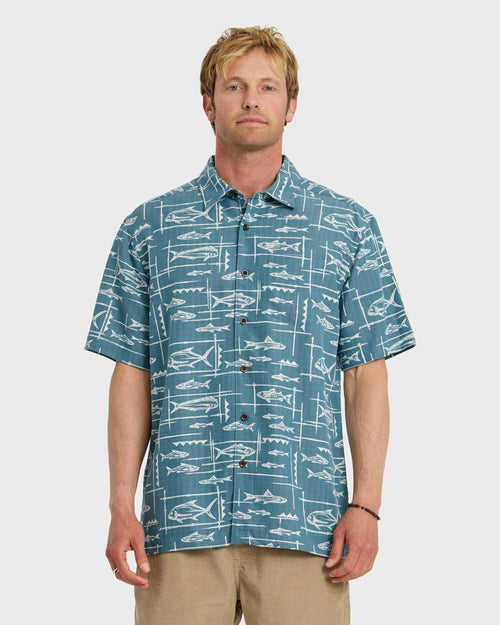 Waterman Topanga Short Sleeve Shirt - Tapestry