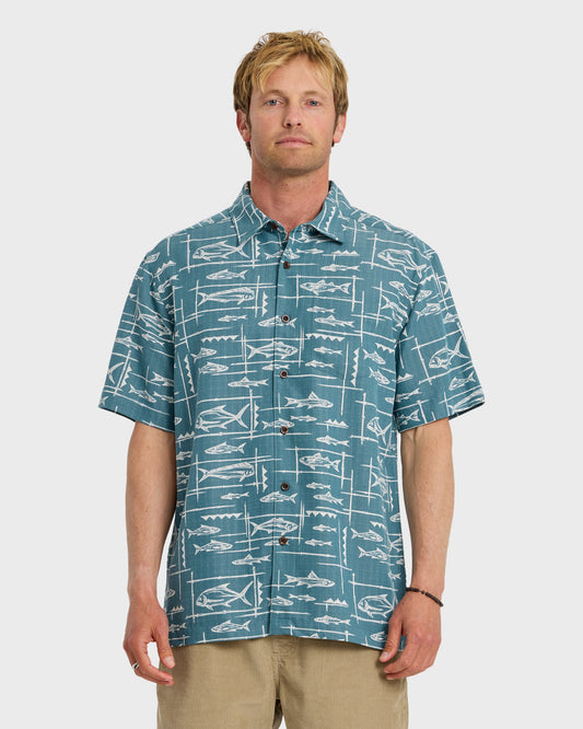 Waterman Topanga Short Sleeve Shirt - Tapestry
