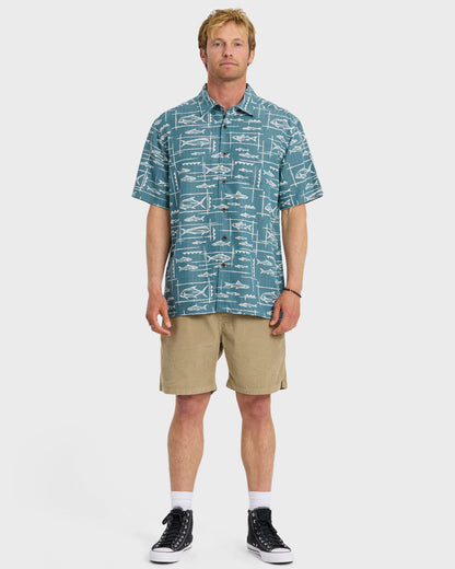 Waterman Topanga Short Sleeve Shirt - Tapestry