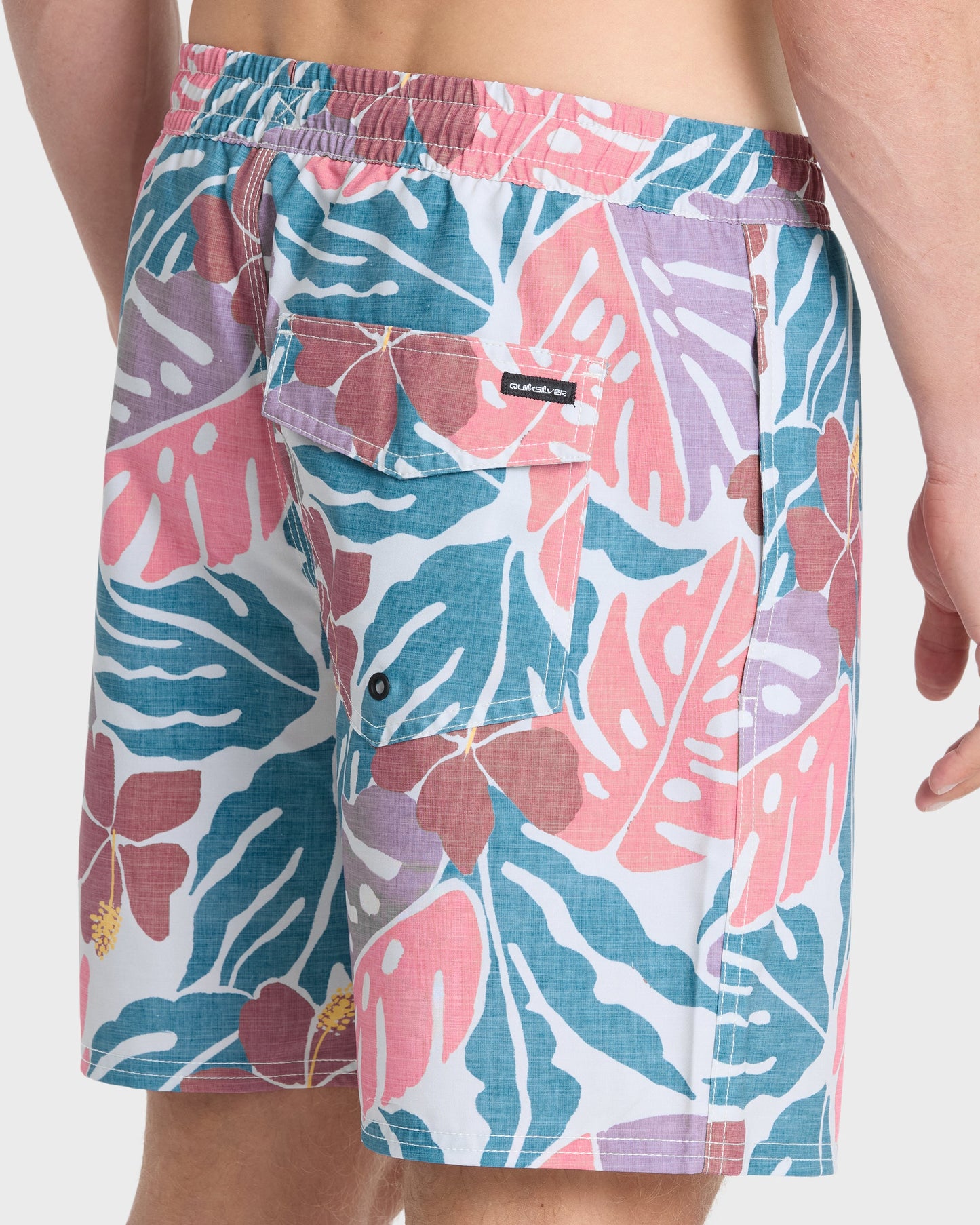 Mix Volley 17" Swim Trunks - Blue Coral