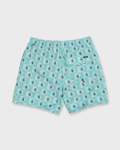Mix Volley 17" Swim Trunks - Crystal Seas