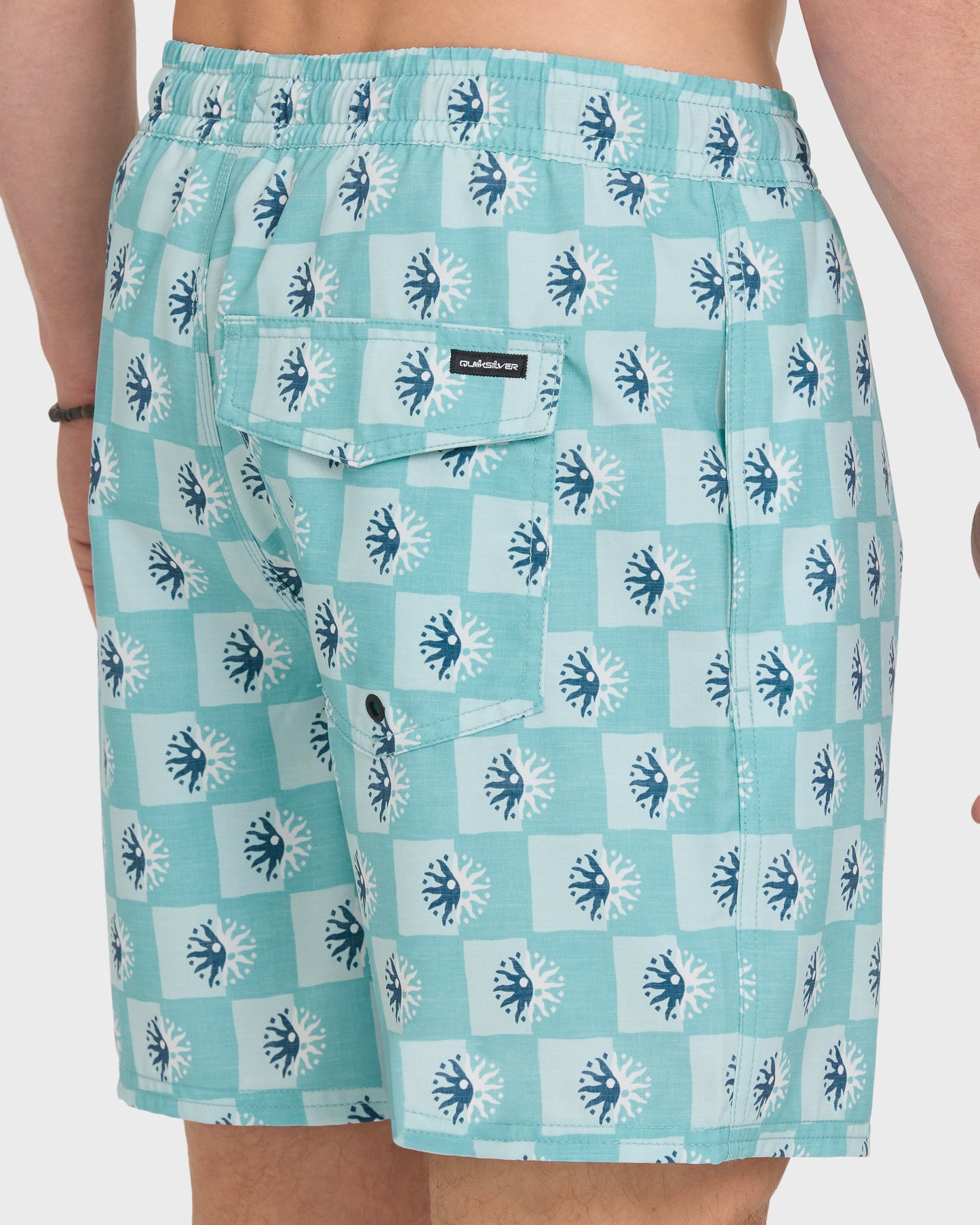 Mix Volley 17" Swim Trunks - Crystal Seas