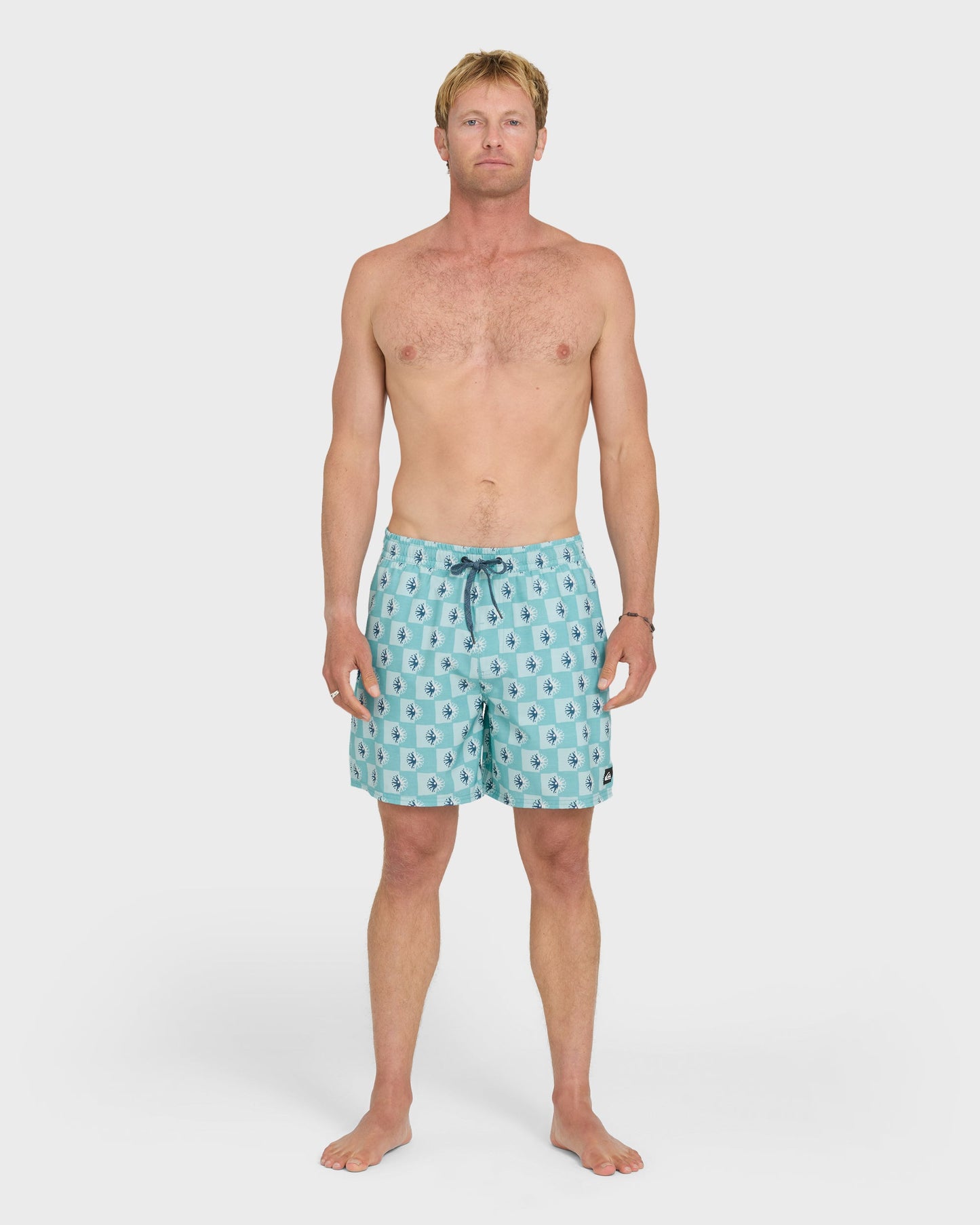 Mix Volley 17" Swim Trunks - Crystal Seas