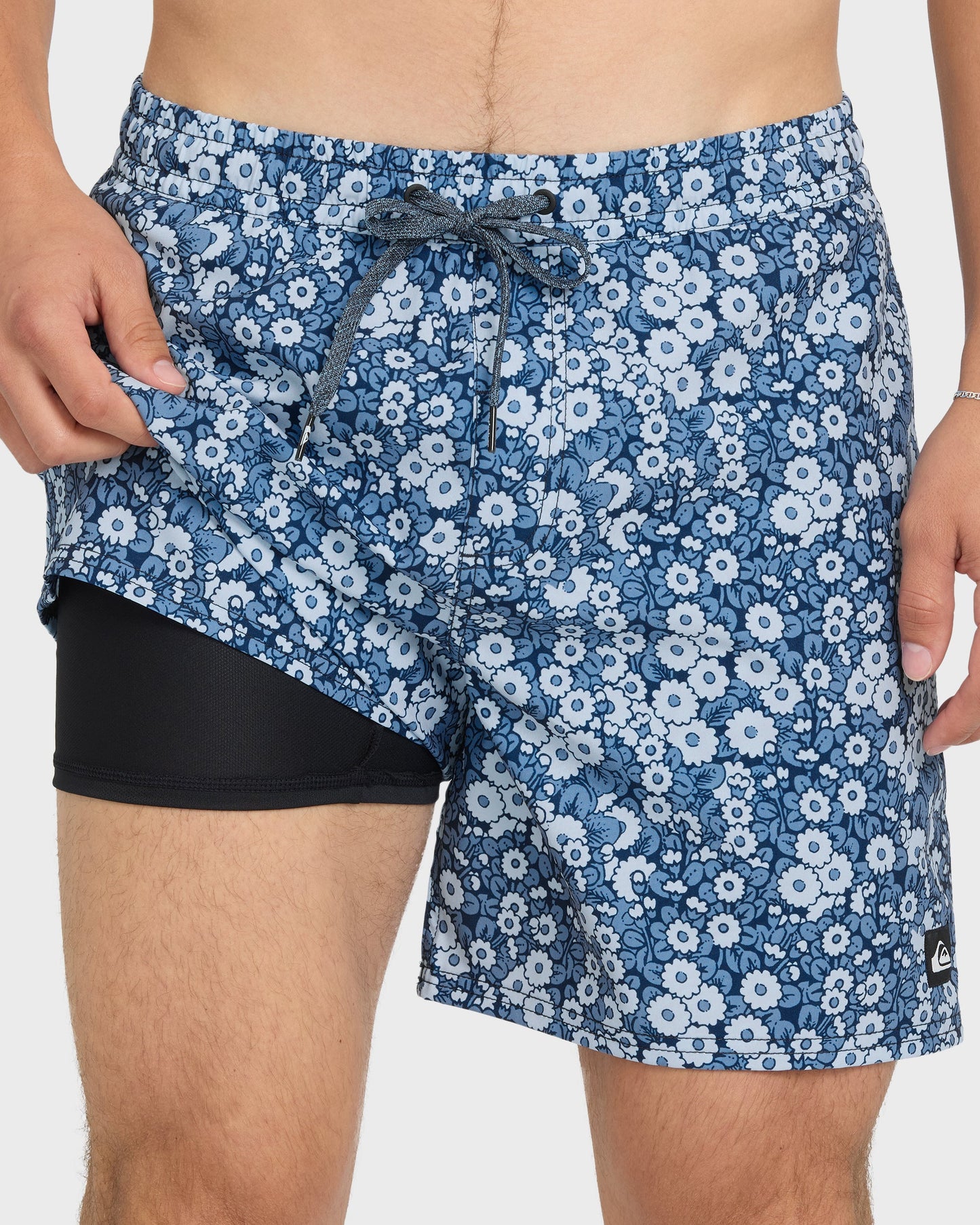 Mix Volley 17" Swim Trunks - Dark Denim