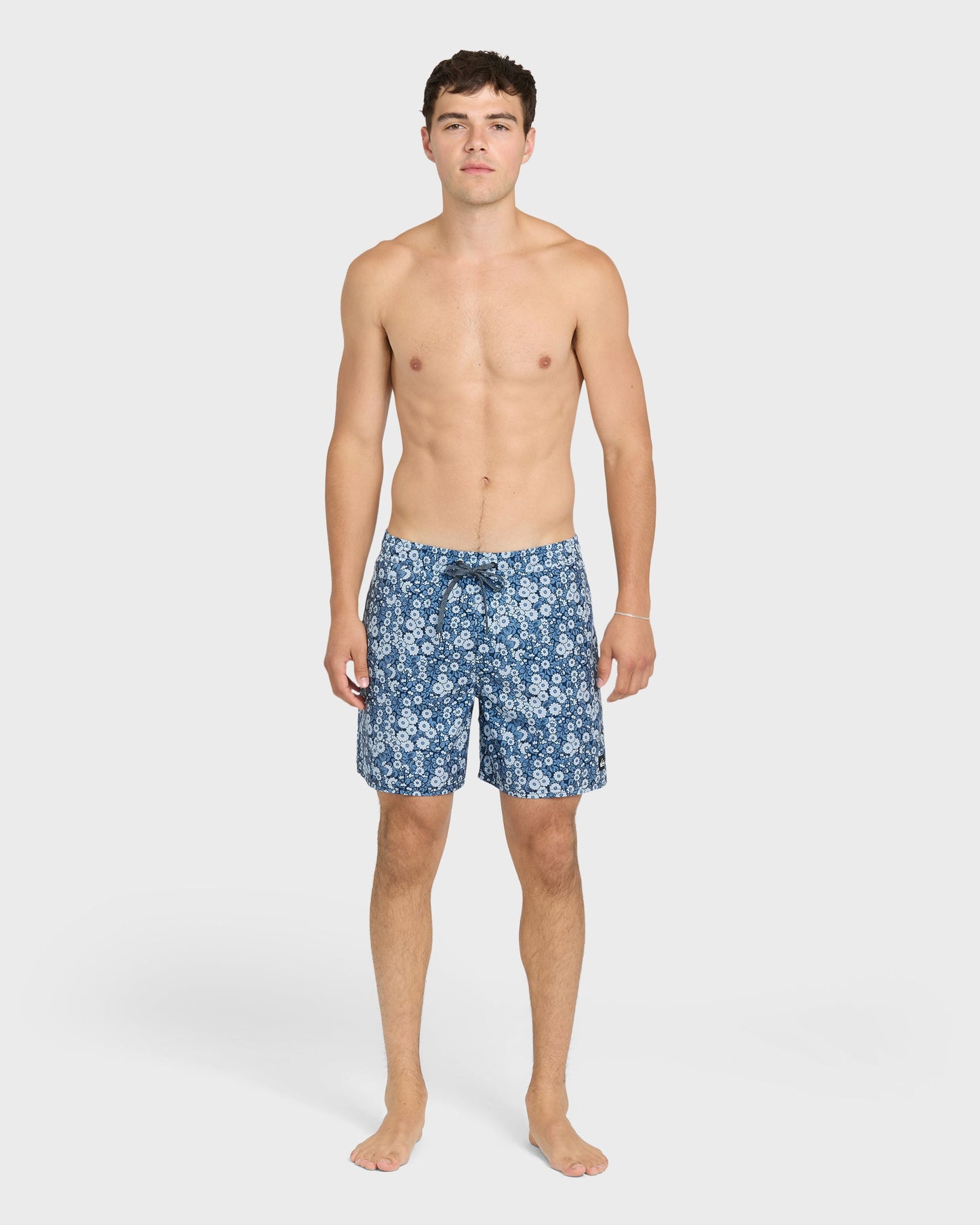 Mix Volley 17" Swim Trunks - Dark Denim
