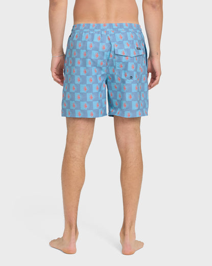 Mix Volley 17" Swim Trunks - Infinity
