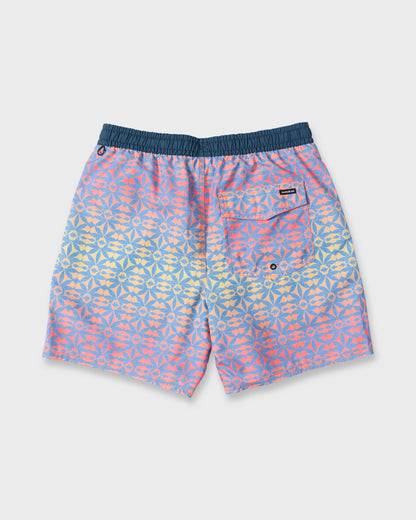 Mix Volley 17" Swim Trunks - Palace Blue