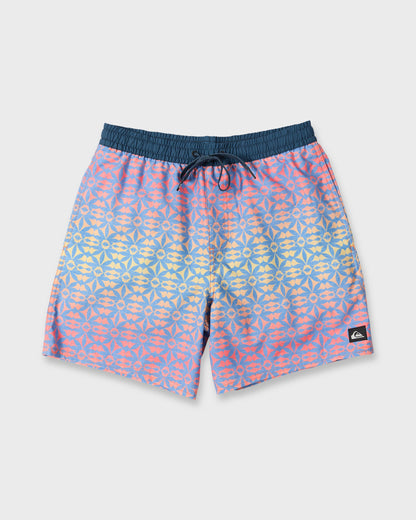 Mix Volley 17" Swim Trunks - Palace Blue