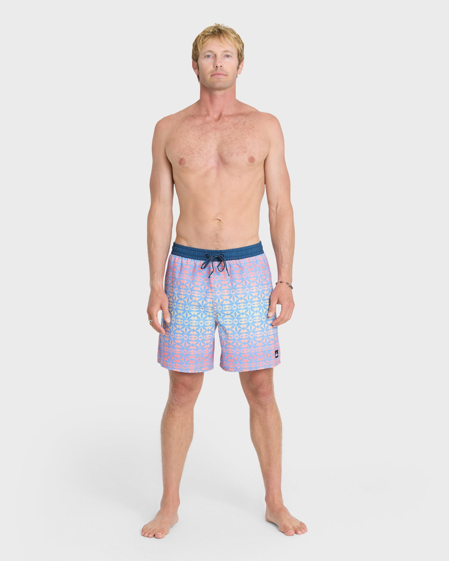 Mix Volley 17" Swim Trunks - Palace Blue