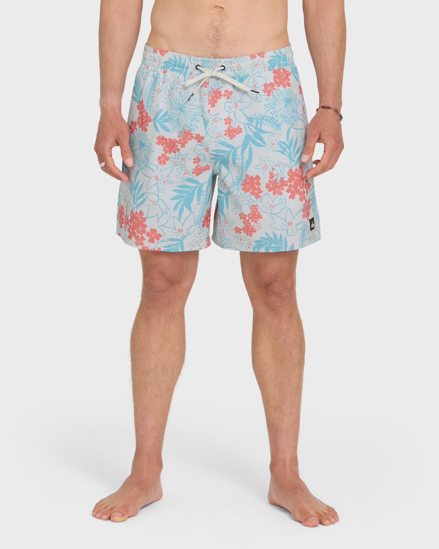 Mix Volley 17" Swim Trunks - Silver Birch