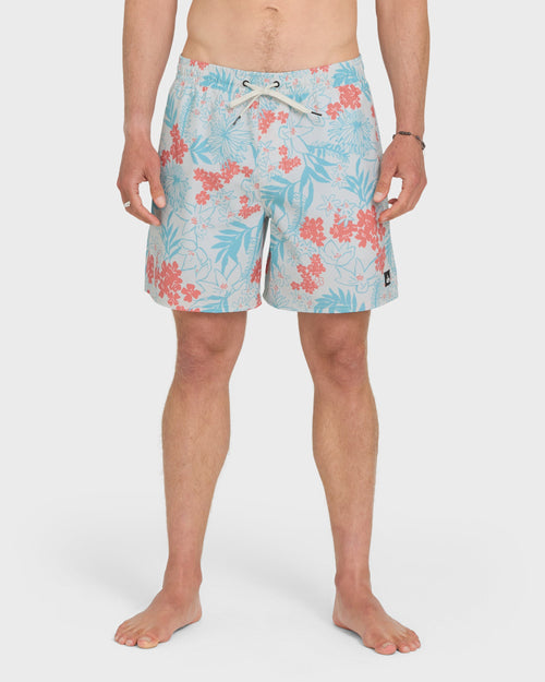 Mix Volley 17" Swim Trunks - Silver Birch