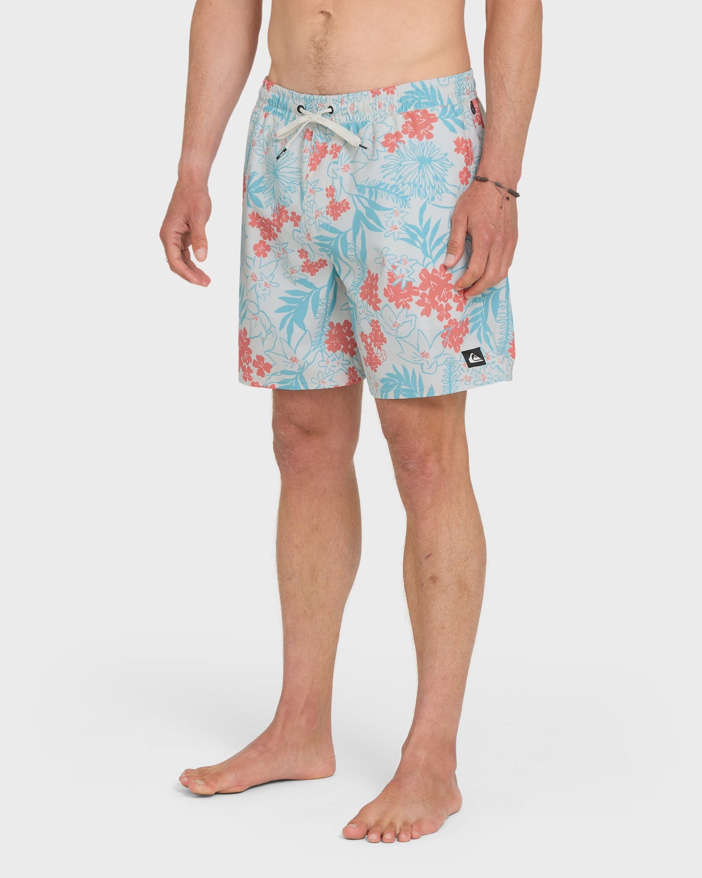 Mix Volley 17" Swim Trunks - Silver Birch