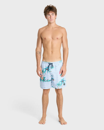 Mix Volley 17" Swim Trunks - Skyway