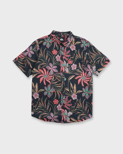 Pearlridge Classic Short Sleeve Woven Shirt - Total Eclipse
