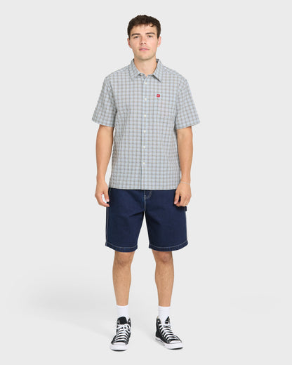 Young Guns Button-Up Short Sleeve Shirt - Plein Air