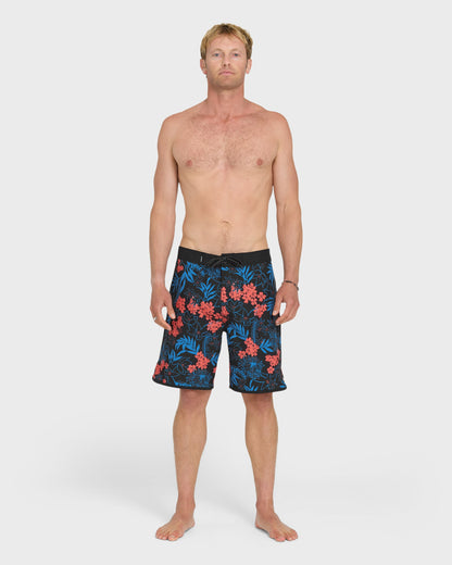 Jetty Bloom 19" Boardshorts - Anthracite