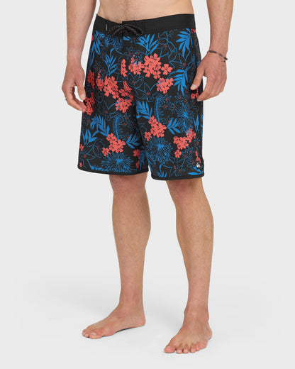 Jetty Bloom 19" Boardshorts - Anthracite