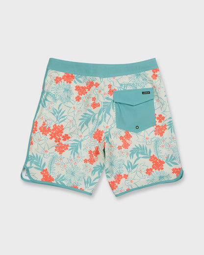 Jetty Bloom 19" Boardshorts - Silver Birch