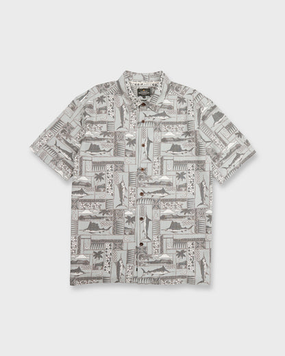 Waterman East Cape Short Sleeve Woven Shirt - Phantom