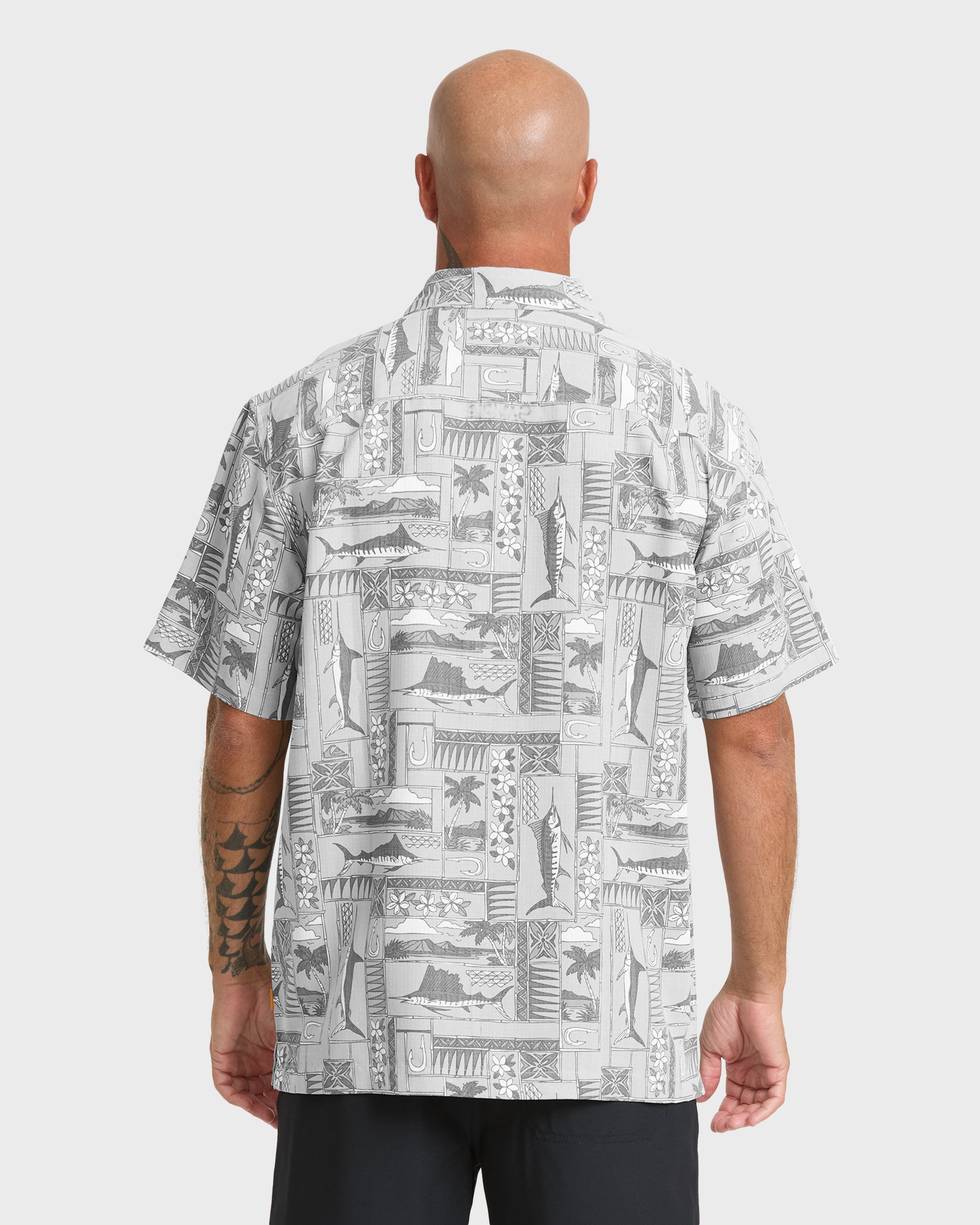 Waterman East Cape Short Sleeve Woven Shirt - Phantom