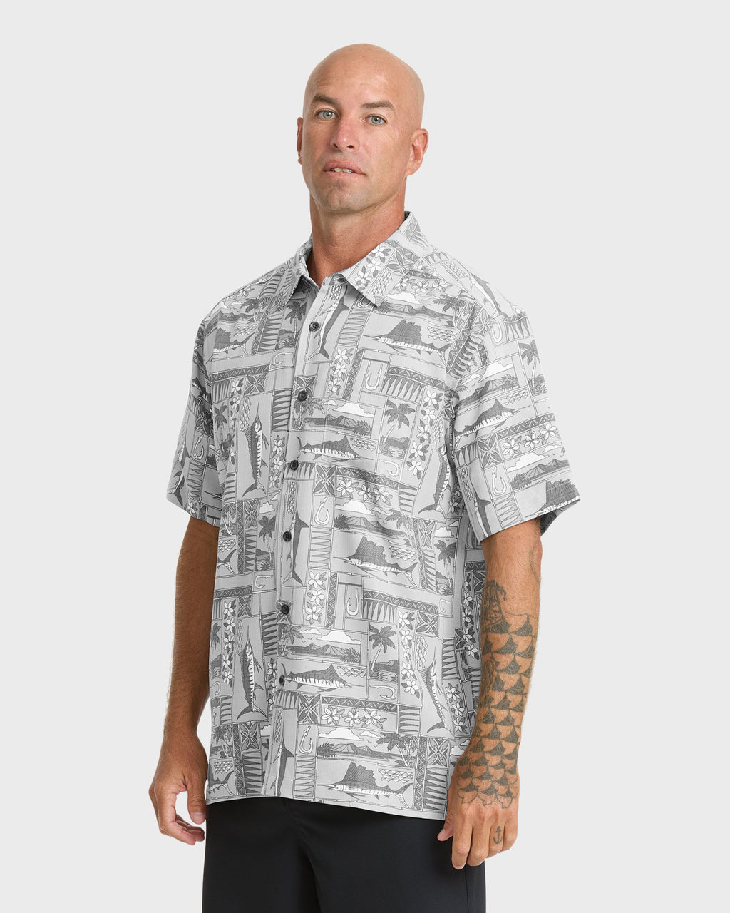 Waterman East Cape Short Sleeve Woven Shirt - Phantom