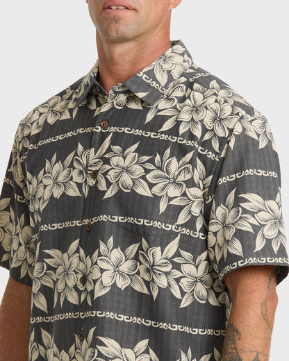 Waterman Horizons Short Sleeve Woven Shirt - Phantom