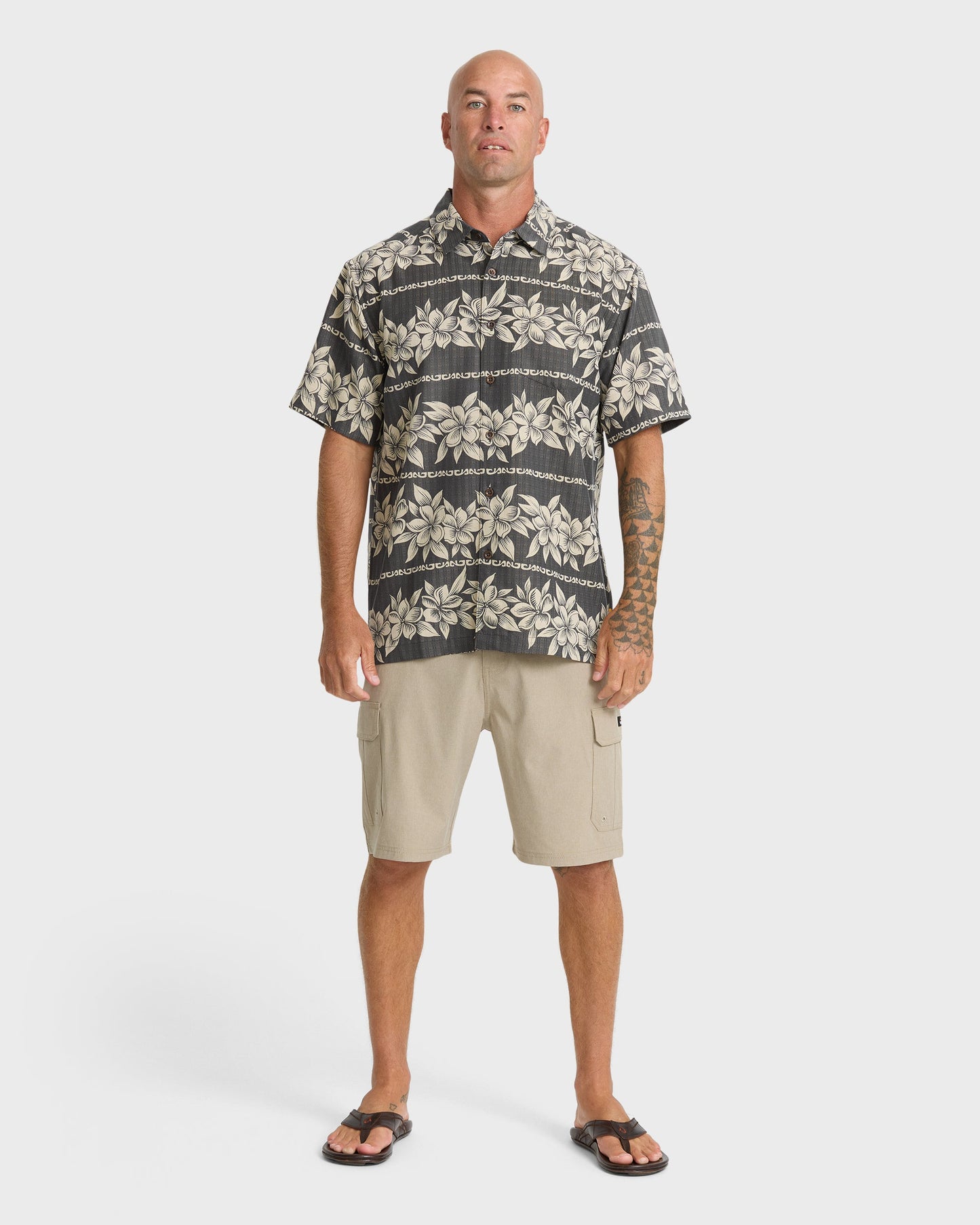 Waterman Horizons Short Sleeve Woven Shirt - Phantom