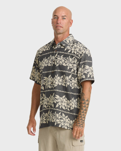 Waterman Horizons Short Sleeve Woven Shirt - Phantom