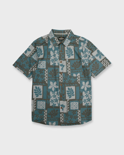 Waterman Sandy Cove Short Sleeve Woven Shirt - Tapestry