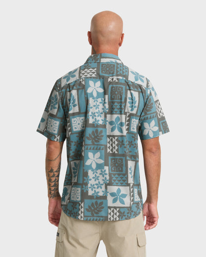Waterman Sandy Cove Short Sleeve Woven Shirt - Tapestry